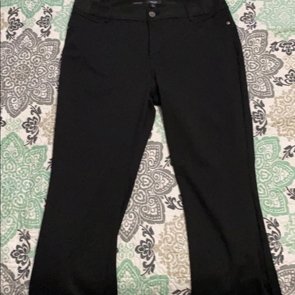 NWOT Vera Wang bootcut dress pants L